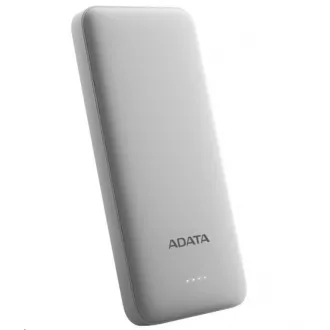 ADATA PowerBank AT10000 - externer Akku für Handy/Tablet 10000mAh, weiß