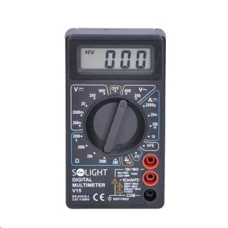 Leichtes Multimeter, max. AC 500V, max. DC 500V / 10A, Diodentest, Buzzer Leichtes Multimeter, max. AC 500V, max. DC 500V / 10A, Diodentest, Buzzer