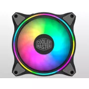 Cooler Master Lüfter MasterFan MF120 Halo 3in1, 3x120mm, ARGB, schwarz