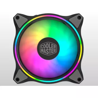 Cooler Master Lüfter MasterFan MF120 Halo 3in1, 3x120mm, ARGB, schwarz Cooler Master Lüfter MasterFan MF120 Halo 3in1, 3x120mm, ARGB, schwarz