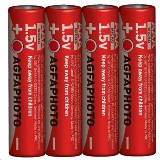 AgfaPhoto Zinkbatterie AAA, schrumpfen 4 Stück AgfaPhoto Zinkbatterie AAA, schrumpfen 4 Stück