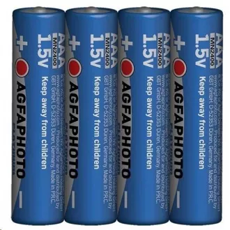 AgfaPhoto Power Alkaline Batterie LR03 / AAA, schrumpfen 4 Stück