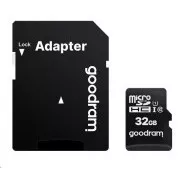 GOODRAM MicroSDHC-Karte 32GB M1AA, UHS-I Class 10, U1 + Adapter