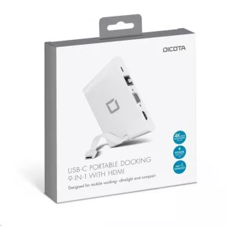 DICOTA USB-C Portable Docking 9-in-1 mit HDMI