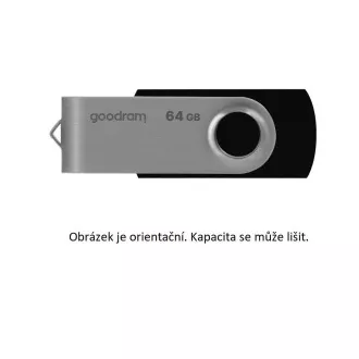 GOODRAM Flash Disk 16GB UTS2, USB 2.0, schwarz