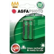 AgfaPhoto vorgeladener Akku AAA, 950mAh, 2 Stück