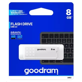 GOODRAM Flash Disk UME2 8GB USB 2.0 weiß