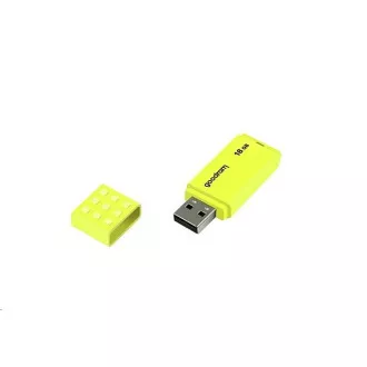 GOODRAM Flash Disk 16GB UME2, USB 2.0, gelb