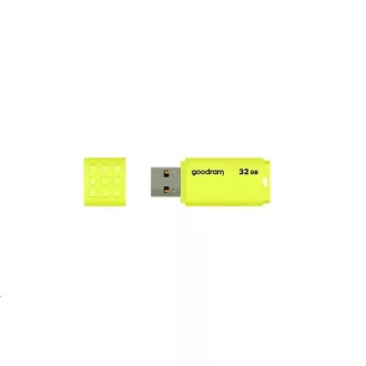 GOODRAM Flash Disk 32GB UME2, USB 2.0, gelb
