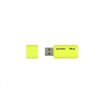 GOODRAM Flash Disk 64GB UME2, USB 2.0, gelb
