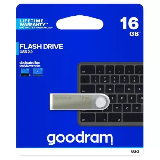 GOODRAM Flash Disk UUN2 16GB USB 2.0 silber