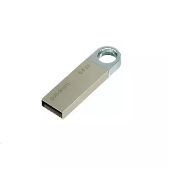 GOODRAM Flash-Laufwerk UUN2 64GB USB 2.0 silber GOODRAM Flash-Laufwerk UUN2 64GB USB 2.0 silber