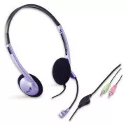 GENIUS Kopfhörer mit Mikrofon HS-02B, 3,5mm Klinke