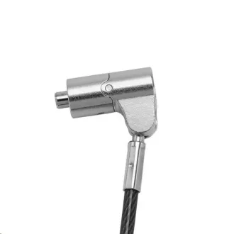 DICOTA Universal Security Cable Lock, 3 austauschbare Köpfe passend für alle Steckplätze, Masterkeyed DICOTA Universal Security Cable Lock, 3 austauschbare Köpfe passend für alle Steckplätze, Masterkeyed