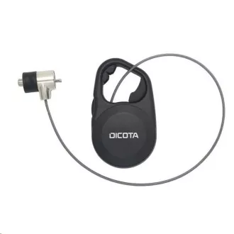 DICOTA Sicherheitskabel T-Lock Retractable, Keyed, 3x7mm Slot