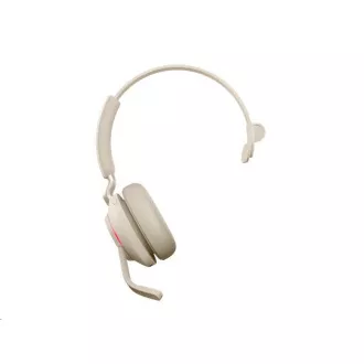 Jabra Evolve2 65 Headset, Link 380a MS, mono, beige Jabra Evolve2 65 Headset, Link 380a MS, mono, beige