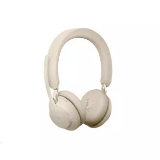 Jabra Evolve2 65 Headset, Link 380c MS, Stereo, beige