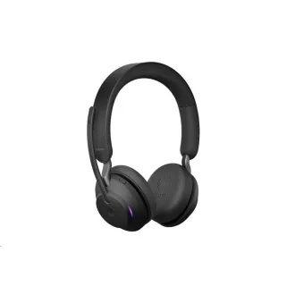 Jabra Headset mit Ständer Evolve2 65, Link 380a MS, Stereo, schwarz Jabra Headset mit Ständer Evolve2 65, Link 380a MS, Stereo, schwarz