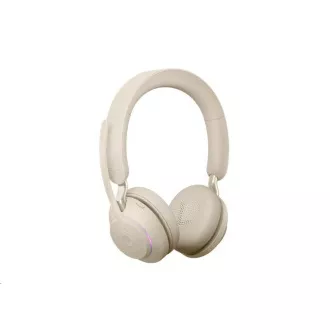 Jabra Headset Evolve2 65, Link 380a MS, Stereo, beige Jabra Headset Evolve2 65, Link 380a MS, Stereo, beige