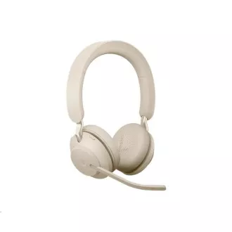 Jabra Headset Evolve2 65, Link 380a MS, Stereo, beige Jabra Headset Evolve2 65, Link 380a MS, Stereo, beige