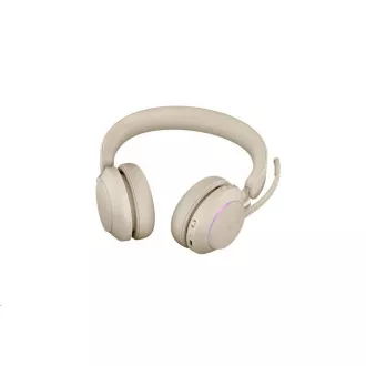 Jabra Headset Evolve2 65, Link 380a MS, Stereo, beige Jabra Headset Evolve2 65, Link 380a MS, Stereo, beige