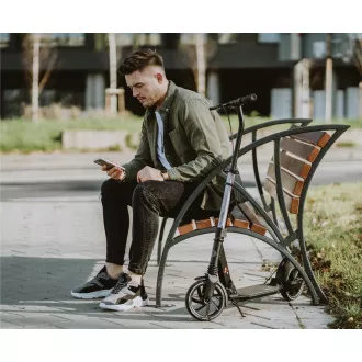 Klapproller MOVINO X-Way mit Hand- und Fußbremse, schwarz Klapproller MOVINO X-Way mit Hand- und Fußbremse, schwarz