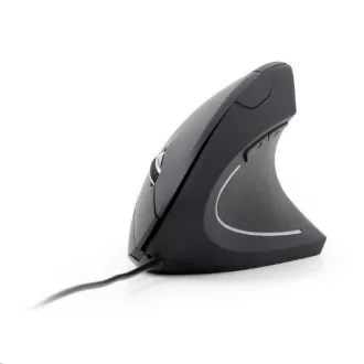 GEMBIRD Maus MUS-ERGO-01, kabelgebunden, optisch, vertikal, 1200-3200 dpi, USB, schwarz GEMBIRD Maus MUS-ERGO-01, kabelgebunden, optisch, vertikal, 1200-3200 dpi, USB, schwarz