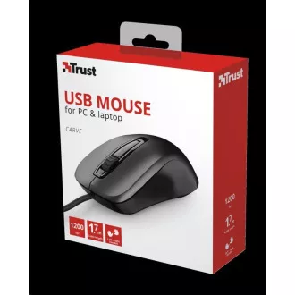 TRUST Carve USB-Maus TRUST Carve USB-Maus
