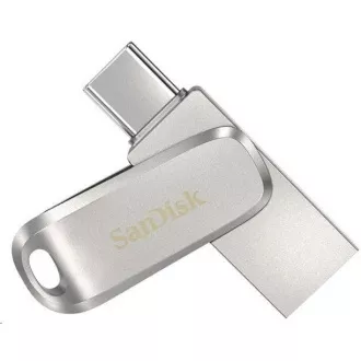 SanDisk Flash Disk 256GB Ultra Dual Drive Luxe USB 3.1 Typ-C 150MB/s