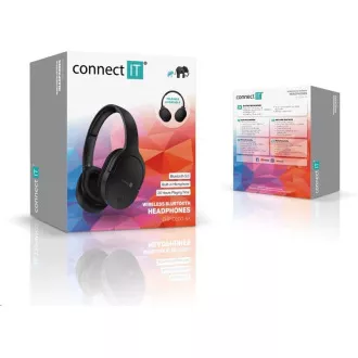 CONNECT IT Funkkopfhörer, schwarz CONNECT IT Funkkopfhörer, schwarz