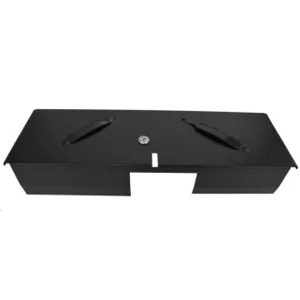 Virtuos abschließbare Metallabdeckung für FT-460xx, SK-500, schwarz