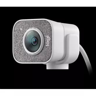 Logitech StreamCam C980 - Full HD-Kamera mit USB-C für Live-Streaming und Inhaltserstellung, weiß