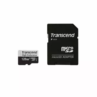 TRANSCEND MicroSDXC-Karte 128GB 350V, High Endurance