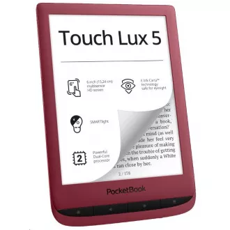 POCKETBOOK 628 Touch Lux 5 - Rubinrot POCKETBOOK 628 Touch Lux 5 - Rubinrot