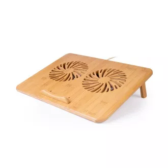 C-TECH Kühlpad unter NTB Bamboo, 15,6", 2x 140mm, 2x USB