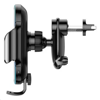 Baseus Light Elektroautohalterung mit kabellosem Laden 15W schwarz Baseus Light Elektroautohalterung mit kabellosem Laden 15W schwarz