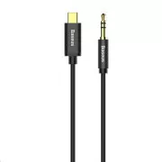 Baseus Yiven Series Audiokabel USB-C / 3,5mm Klinke 1, 2m, schwarz