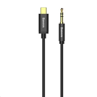 Baseus Yiven Series Audiokabel USB-C / 3,5mm Klinke 1, 2m, schwarz