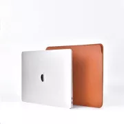 COTEetCI PU Ultradünne Hülle für MacBook 15 braun