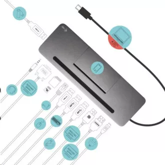 i-tec USB-C Metall Ergonomische 4K 3x Display Docking Station Power Delivery 85 W i-tec USB-C Metall Ergonomische 4K 3x Display Docking Station Power Delivery 85 W