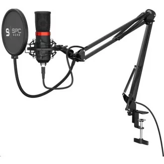 SPC Gear Mikrofon SM950 Streaming-Mikrofon / USB / verstellbarer Arm / Mute-Taste / Pop-Filter SPC Gear Mikrofon SM950 Streaming-Mikrofon / USB / verstellbarer Arm / Mute-Taste / Pop-Filter