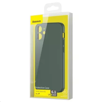 Baseus Liquid Silica Gel Schutzhülle für Apple iPhone 12 6.1 '' Dunkelgrün Baseus Liquid Silica Gel Schutzhülle für Apple iPhone 12 6.1 '' Dunkelgrün