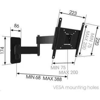 Vogel's MA2040 - TV-Arm 3 Gelenke S