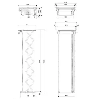 Vogel's PPL 2170 - Projektorlift 172 cm Vogel's PPL 2170 - Projektorlift 172 cm