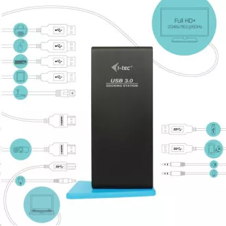 i-tec USB 3.0/USB-C Dual-HDMI-Dockingstation i-tec USB 3.0/USB-C Dual-HDMI-Dockingstation
