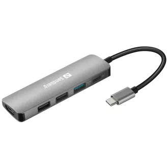 Sandberg Dockingstation USB-C -> HDMI + 3x USB + PD 100W