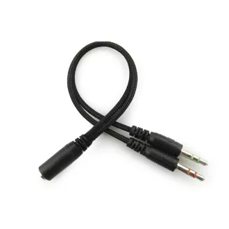 Sandberg SAVER Headset mit Mikrofon, 3,5 mm Klinke, Stereo, schwarz