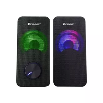 TRACER Lautsprecher Loop 2.0, RGB, schwarz, USB