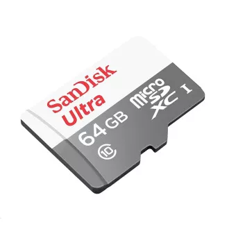 Sandisk MicroSDXC-Karte 64GB Ultra (80MB/s, Klasse 10 UHS-I, Android)