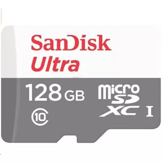 Sandisk MicroSDXC-Karte 128GB Ultra (80MB/s, Klasse 10 UHS-I, Android)